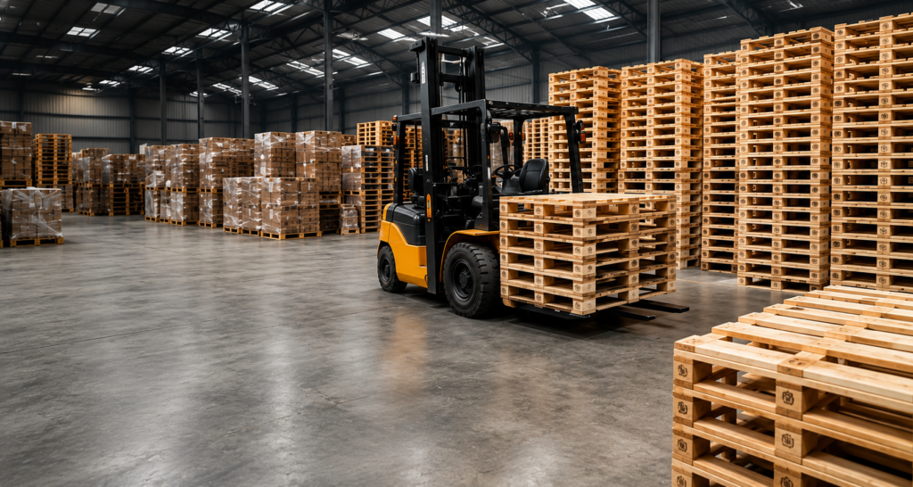 Wooden pallets premium wooden pallet manufacturer india.webp