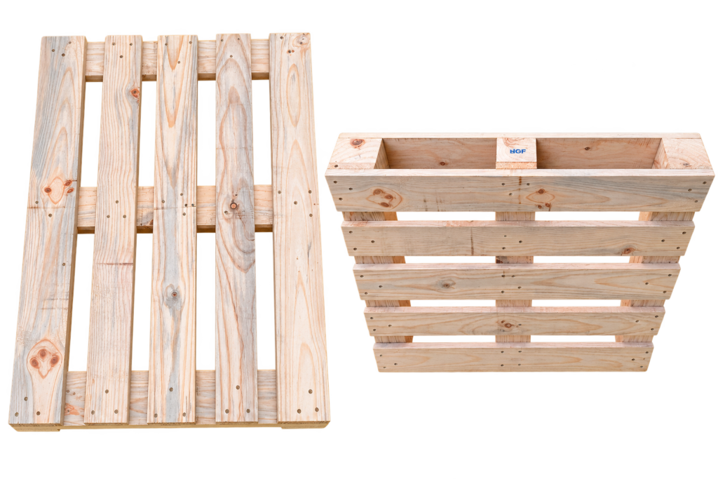 Euro Wooden Pallets euro wooden pallet 1200x800 mm front view 01 ngf industries